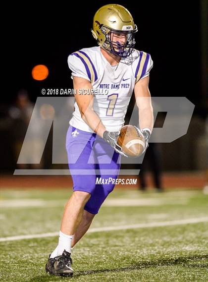 Thumbnail 2 in Notre Dame Prep vs. Williams Field (AIA 5A Semifinal) photogallery.