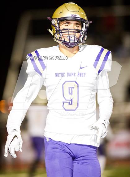Thumbnail 2 in Notre Dame Prep vs. Williams Field (AIA 5A Semifinal) photogallery.