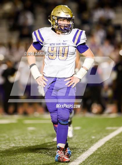 Thumbnail 3 in Notre Dame Prep vs. Williams Field (AIA 5A Semifinal) photogallery.