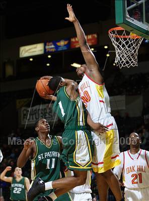 Thumbnail 3 in St. Patrick vs Oak Hill Academy (Prime Time Shootout) photogallery.
