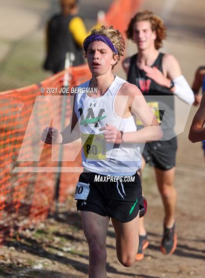 Thumbnail 2 in CIF State Cross Country Championships (Boys D4 Race) photogallery.