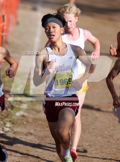 Thumbnail 3 in CIF State Cross Country Championships (Boys D4 Race) photogallery.