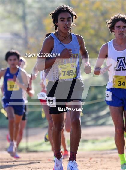 Thumbnail 3 in CIF State Cross Country Championships (Boys D4 Race) photogallery.
