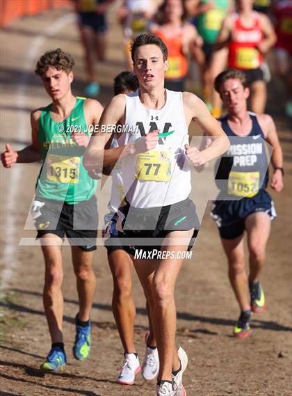 Thumbnail 3 in CIF State Cross Country Championships (Boys D4 Race) photogallery.
