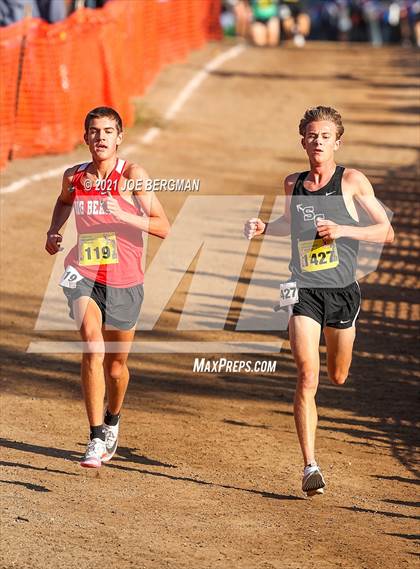 Thumbnail 3 in CIF State Cross Country Championships (Boys D4 Race) photogallery.