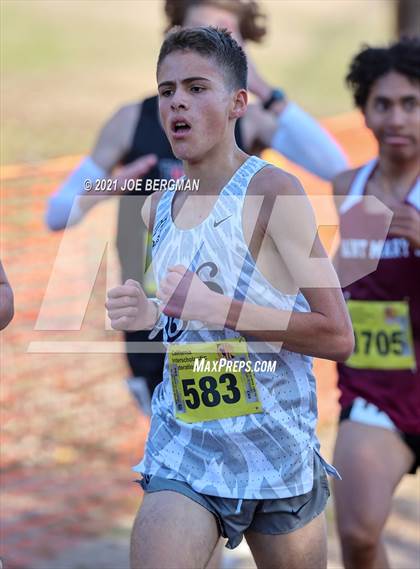 Thumbnail 3 in CIF State Cross Country Championships (Boys D4 Race) photogallery.