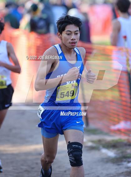 Thumbnail 2 in CIF State Cross Country Championships (Boys D4 Race) photogallery.