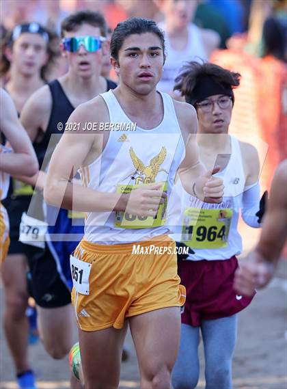 Thumbnail 3 in CIF State Cross Country Championships (Boys D4 Race) photogallery.