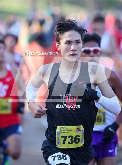 Thumbnail 3 in CIF State Cross Country Championships (Boys D4 Race) photogallery.