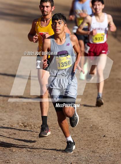 Thumbnail 1 in CIF State Cross Country Championships (Boys D4 Race) photogallery.