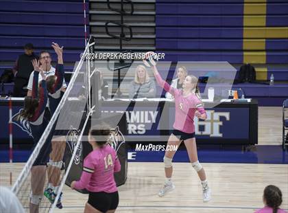 Thumbnail 2 in The Classical Academy vs Evergreen (Holy Family Tournament) photogallery.