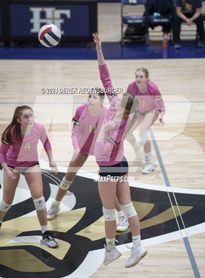 Thumbnail 3 in The Classical Academy vs Evergreen (Holy Family Tournament) photogallery.