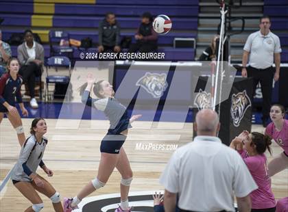 Thumbnail 1 in The Classical Academy vs Evergreen (Holy Family Tournament) photogallery.