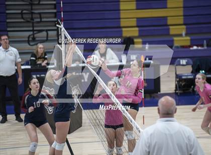Thumbnail 2 in The Classical Academy vs Evergreen (Holy Family Tournament) photogallery.