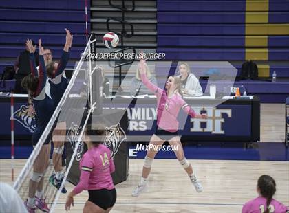 Thumbnail 3 in The Classical Academy vs Evergreen (Holy Family Tournament) photogallery.