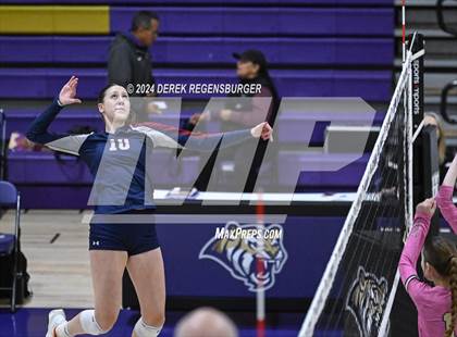 Thumbnail 1 in The Classical Academy vs Evergreen (Holy Family Tournament) photogallery.