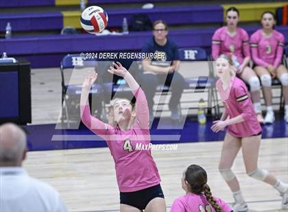 Thumbnail 1 in The Classical Academy vs Evergreen (Holy Family Tournament) photogallery.