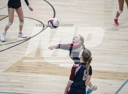 Thumbnail 1 in The Classical Academy vs Evergreen (Holy Family Tournament) photogallery.