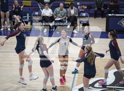 Thumbnail 1 in The Classical Academy vs Evergreen (Holy Family Tournament) photogallery.