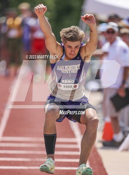 Thumbnail 3 in Class 2 Triple Jump (MSHSAA State Championship) photogallery.