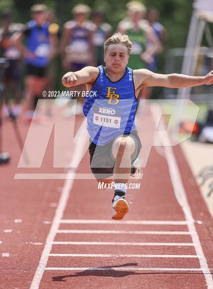 Thumbnail 2 in Class 2 Triple Jump (MSHSAA State Championship) photogallery.