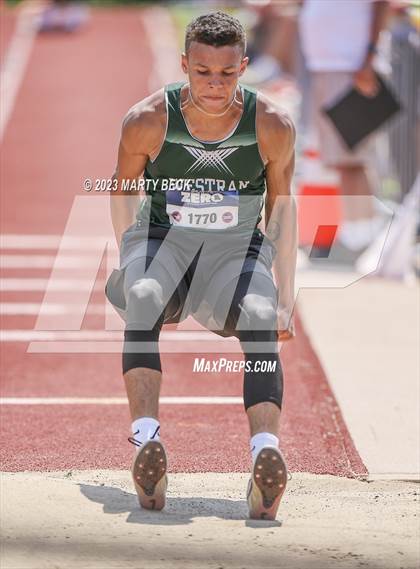Thumbnail 3 in Class 2 Triple Jump (MSHSAA State Championship) photogallery.