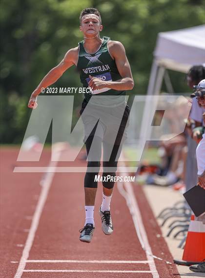 Thumbnail 2 in Class 2 Triple Jump (MSHSAA State Championship) photogallery.