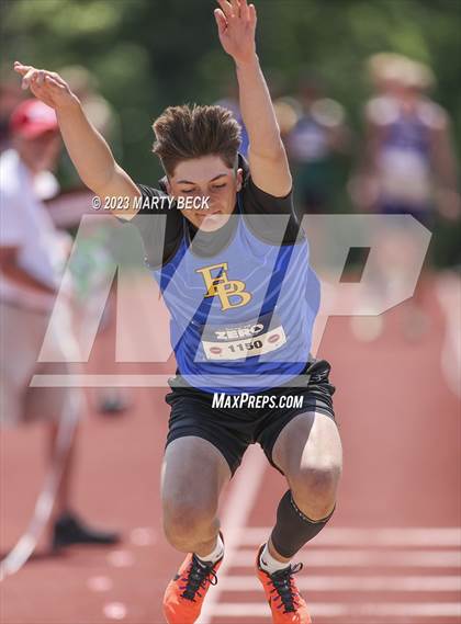 Thumbnail 2 in Class 2 Triple Jump (MSHSAA State Championship) photogallery.