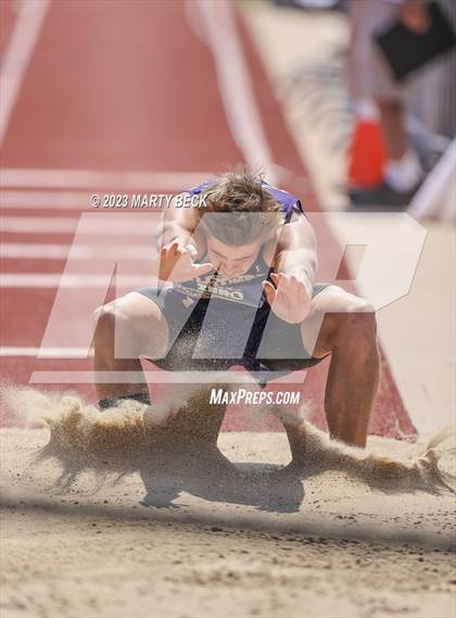 Thumbnail 3 in Class 2 Triple Jump (MSHSAA State Championship) photogallery.