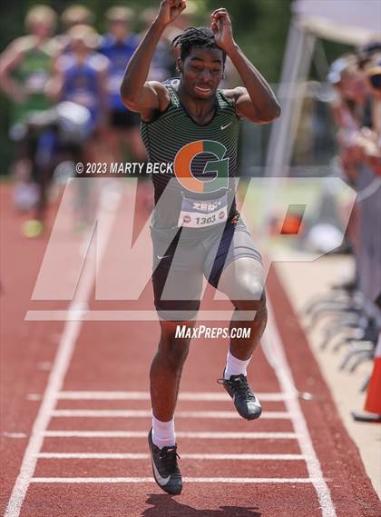 Thumbnail 2 in Class 2 Triple Jump (MSHSAA State Championship) photogallery.