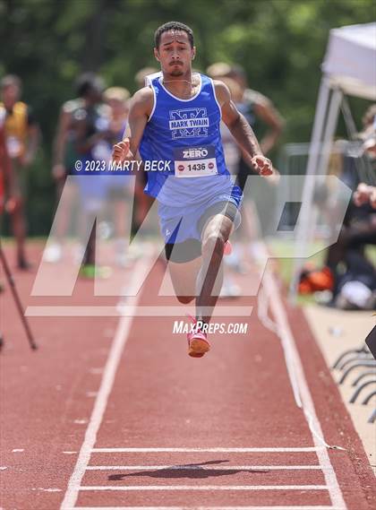 Thumbnail 1 in Class 2 Triple Jump (MSHSAA State Championship) photogallery.