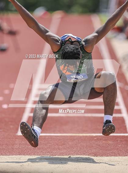 Thumbnail 1 in Class 2 Triple Jump (MSHSAA State Championship) photogallery.