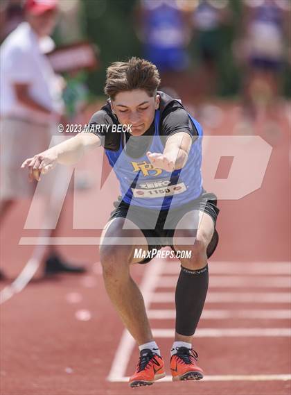 Thumbnail 3 in Class 2 Triple Jump (MSHSAA State Championship) photogallery.
