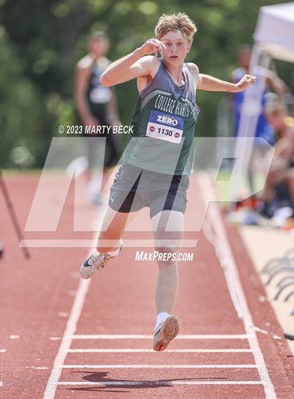 Thumbnail 2 in Class 2 Triple Jump (MSHSAA State Championship) photogallery.