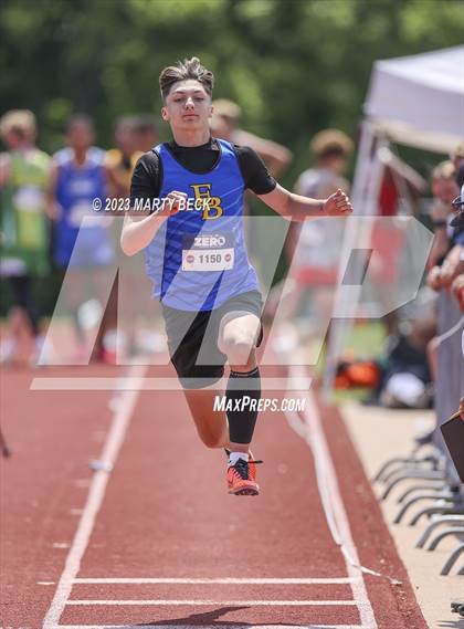 Thumbnail 2 in Class 2 Triple Jump (MSHSAA State Championship) photogallery.