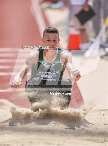 Thumbnail 1 in Class 2 Triple Jump (MSHSAA State Championship) photogallery.