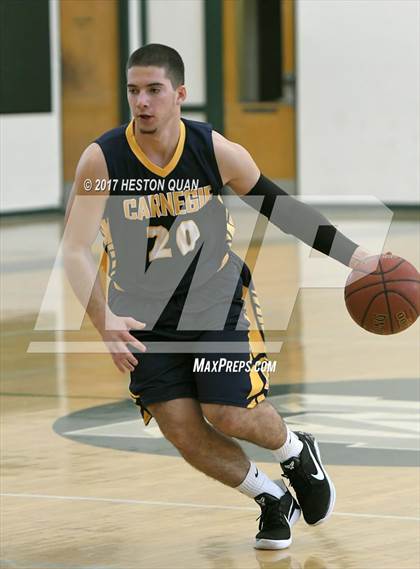 Thumbnail 1 in Corona del Mar vs. Carnegie Schools-Riverside (Coach Mike's Long Shot Challenge) photogallery.