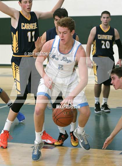 Thumbnail 1 in Corona del Mar vs. Carnegie Schools-Riverside (Coach Mike's Long Shot Challenge) photogallery.