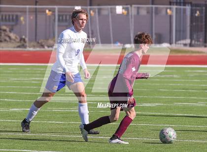 Thumbnail 1 in Princeton vs Community (Wylie Mens Soccer Showcase) photogallery.