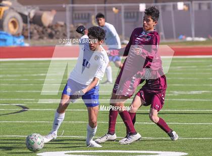 Thumbnail 2 in Princeton vs Community (Wylie Mens Soccer Showcase) photogallery.