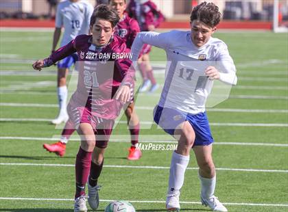 Thumbnail 2 in Princeton vs Community (Wylie Mens Soccer Showcase) photogallery.
