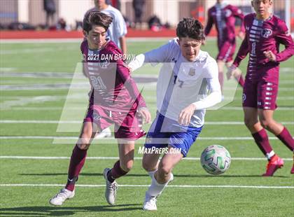 Thumbnail 2 in Princeton vs Community (Wylie Mens Soccer Showcase) photogallery.