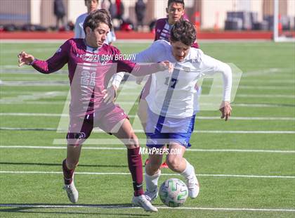 Thumbnail 1 in Princeton vs Community (Wylie Mens Soccer Showcase) photogallery.