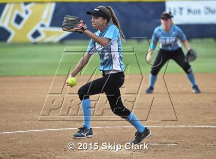 Thumbnail 3 in Calvary Christian Academy vs. Calvin Christian (CIF SS D5 Final) photogallery.
