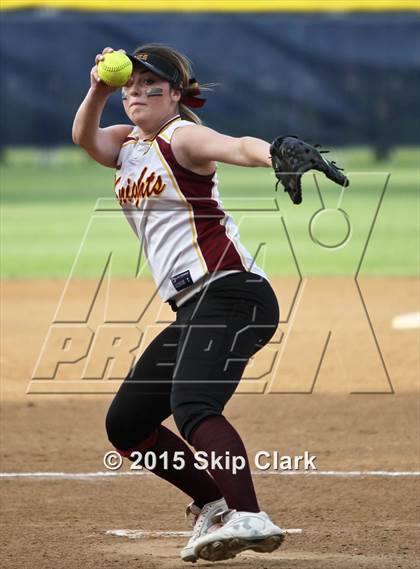 Thumbnail 2 in Calvary Christian Academy vs. Calvin Christian (CIF SS D5 Final) photogallery.