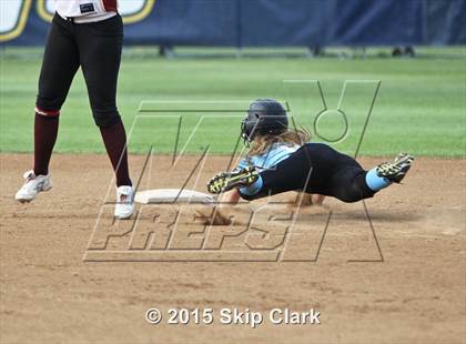 Thumbnail 2 in Calvary Christian Academy vs. Calvin Christian (CIF SS D5 Final) photogallery.