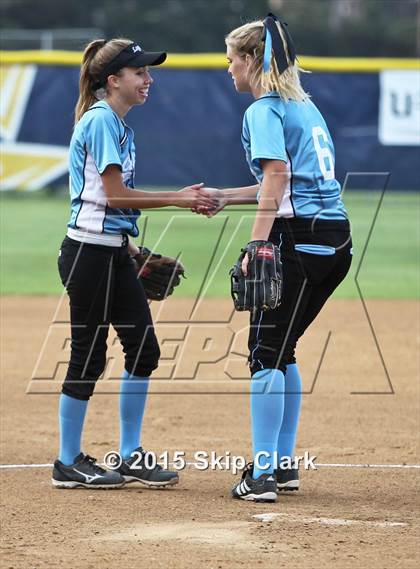 Thumbnail 2 in Calvary Christian Academy vs. Calvin Christian (CIF SS D5 Final) photogallery.