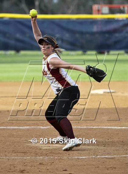 Thumbnail 3 in Calvary Christian Academy vs. Calvin Christian (CIF SS D5 Final) photogallery.