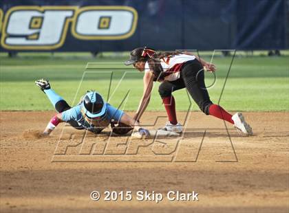 Thumbnail 3 in Calvary Christian Academy vs. Calvin Christian (CIF SS D5 Final) photogallery.