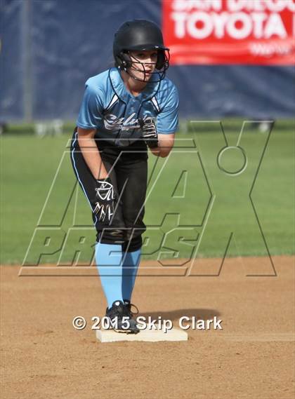 Thumbnail 2 in Calvary Christian Academy vs. Calvin Christian (CIF SS D5 Final) photogallery.